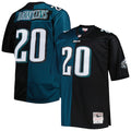Brian Dawkins Philadelphia Eagles Big & Tall Split Legacy Retired Player Replica Jersey - Midnight Green/Black