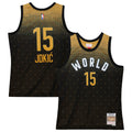 Nikola Jokic Team World 2016 Hardwood Classics Rising Stars Swingman Jersey - Black