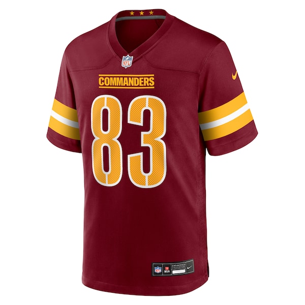 Jaylin Lane Washington Commanders Nike Team Game Jersey -  Burgundy