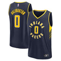 Tyrese Haliburton Indiana Pacers  Fast Break Replica Jersey - Icon Edition - Navy
