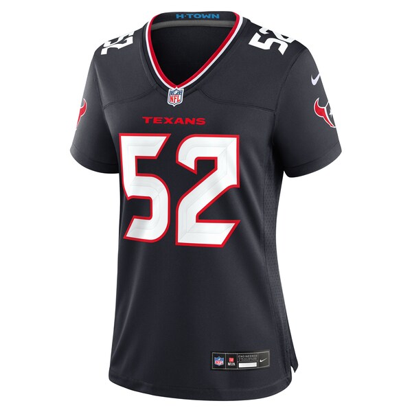 Jerry Hughes Houston Texans Nike Women's Team Game Jersey -  Navy