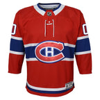 Montreal Canadiens Youth Home Premier Custom Jersey - Red