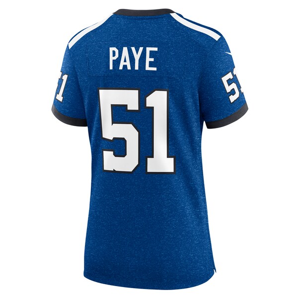 Kwity Paye Indianapolis Colts Nike Women's Indiana Nights Alternate Game Jersey - Royal/Royal