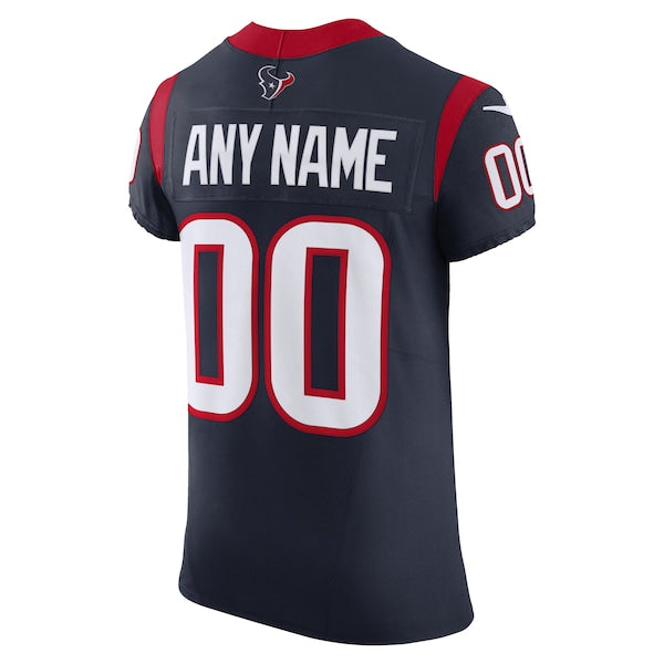 Houston Texans Nike Vapor F.U.S.E. Elite Custom Jersey - Navy