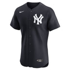 New York Yankees Nike Alternate Elite Jersey - Black
