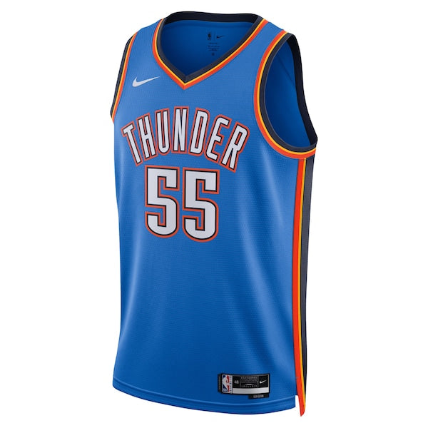 Isaiah Hartenstein Oklahoma City Thunder Nike Unisex Swingman Player Jersey - Icon Edition - Blue