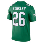 Saquon Barkley Philadelphia Eagles Nike Alternate Legend Jersey - Kelly Green