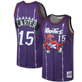 Youth Vince Carter Toronto Raptors 1998/99 Hardwood Classics Swingman Jersey - Purple/White