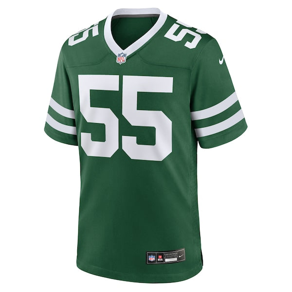 Chazz Surratt New York Jets Nike Team Game Jersey - Legacy Green