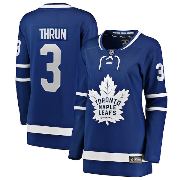 Henry Thrun Toronto Maple Leafs  Women's Home Breakaway Jersey - Blue