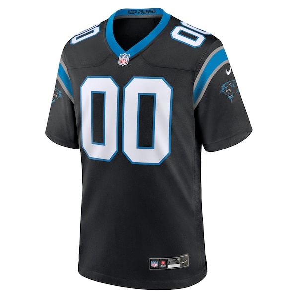 Jonathon Brooks Carolina Panthers Nike 2024 NFL Draft Game Jersey - Black