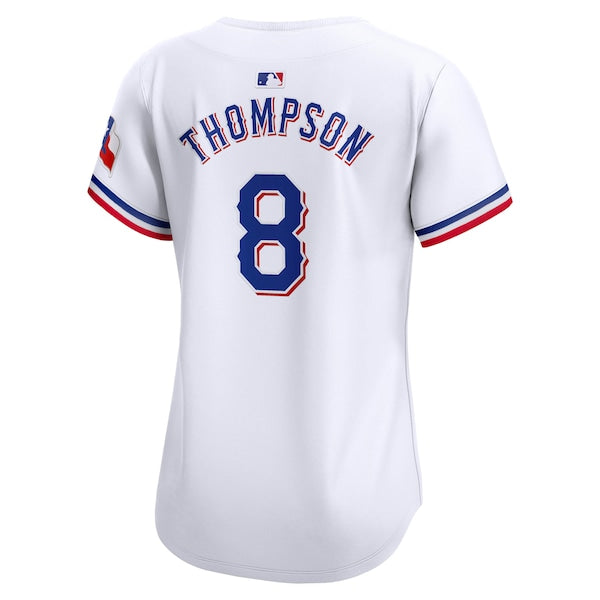 Bubba Thompson Texas Rangers Nike Women's  Home Limited Player Jersey - White