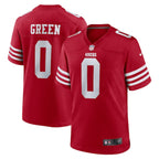 Renardo Green San Francisco 49ers Nike  Game Jersey -  Scarlet