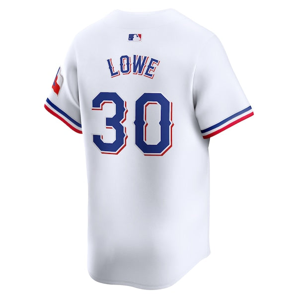 Nathaniel Lowe Texas Rangers Nike Home Limited Player Jersey - White