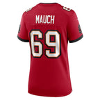 Cody Mauch Tampa Bay Buccaneers Nike Women's  Game Jersey -  Red