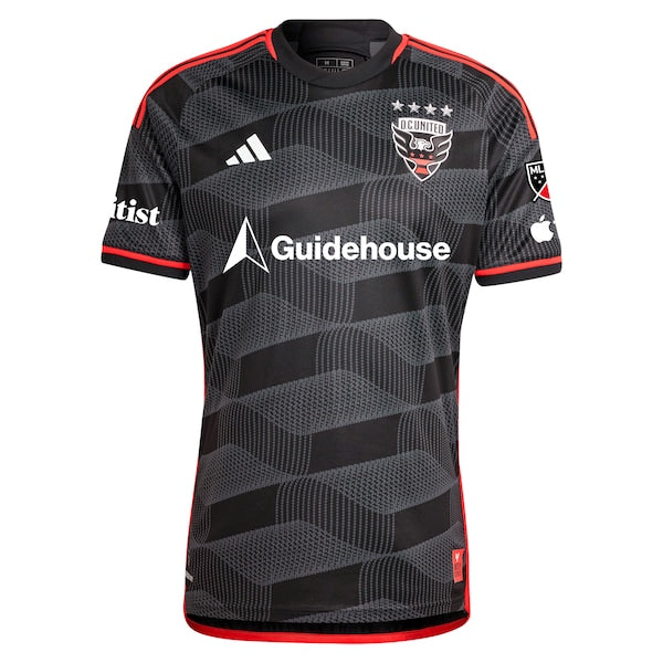 Gabriel Pirani D.C. United adidas 2024 The Icon Kit Authentic Player Jersey – Black