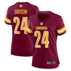 Antonio Gibson Washington Commanders Nike Women's Game Jersey - Burgundy/Black/White