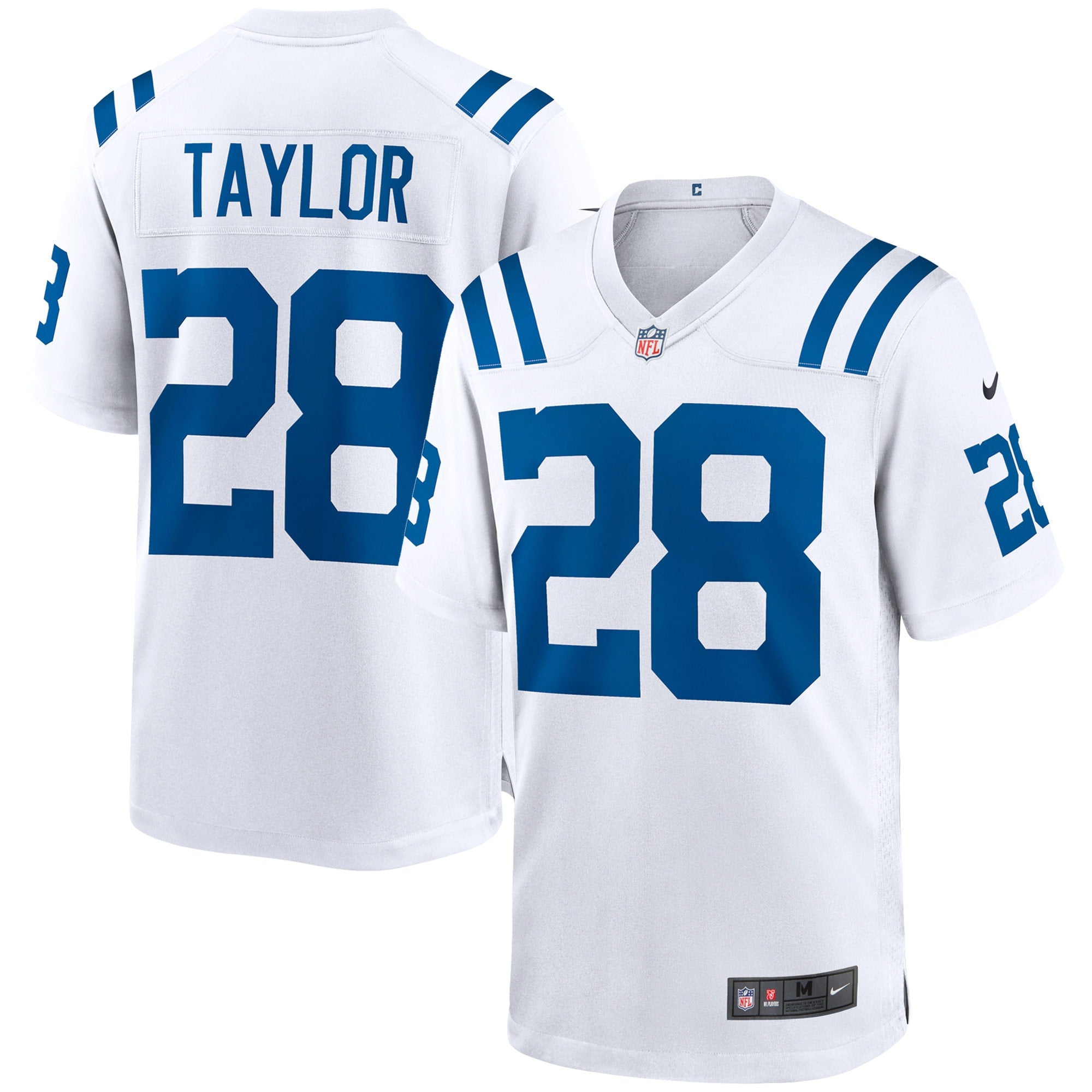 Men's Nike Jonathan Taylor Royal Indianapolis Colts Alternate Game Jersey/White