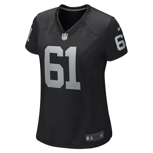 Jordan Meredith Las Vegas Raiders Nike Women's Game Player Jersey - Black