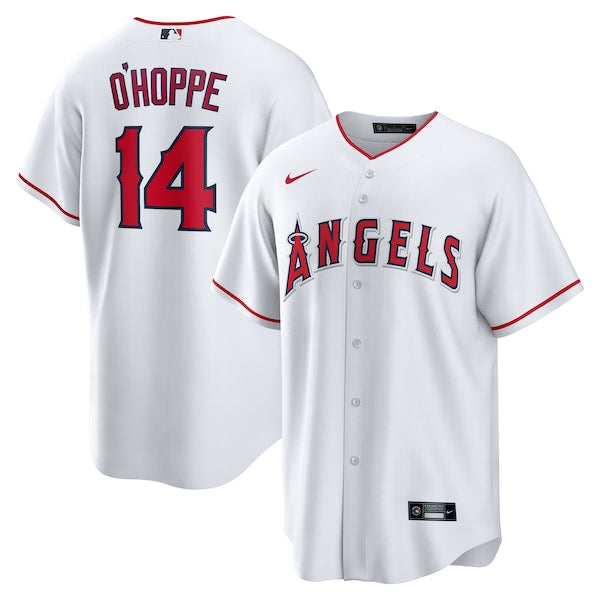 Logan O'Hoppe Los Angeles Angels Nike Home Replica Jersey - White