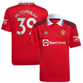 Scott McTominay Manchester United adidas Youth 2022/23 Home Replica Player Jersey - Red