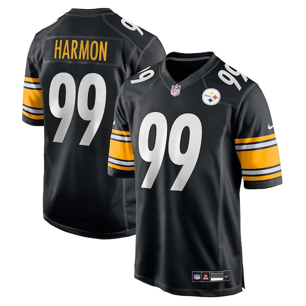 Derrick Harmon Pittsburgh Steelers Nike 2025 NFL Draft First Round Pick  Game Jersey - Black