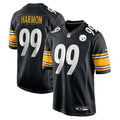 Derrick Harmon Pittsburgh Steelers Nike 2025 NFL Draft First Round Pick  Game Jersey - Black