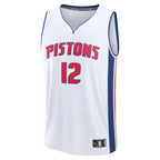 Tobias Harris Detroit Pistons  Youth Fast Break Replica Player Jersey - Association - White Edition