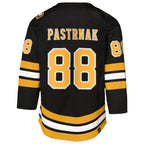 David Pastrnak Boston Bruins Youth Home Premier Player Jersey - Black