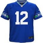 12th Fan Seattle Seahawks Nike Preschool Alternate Game Jersey - Royal