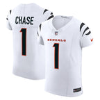 Ja'Marr Chase Cincinnati Bengals Nike  Vapor F.U.S.E. Elite Jersey - White