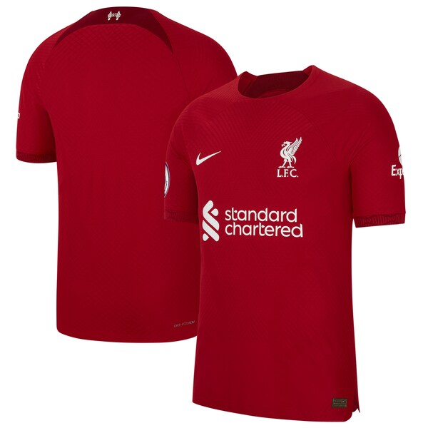 Liverpool Nike 2022/23 Home Authentic Blank Jersey - Red
