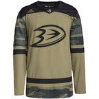 Anaheim Ducks adidas Military Appreciation Team Authentic Practice Jersey - Camo