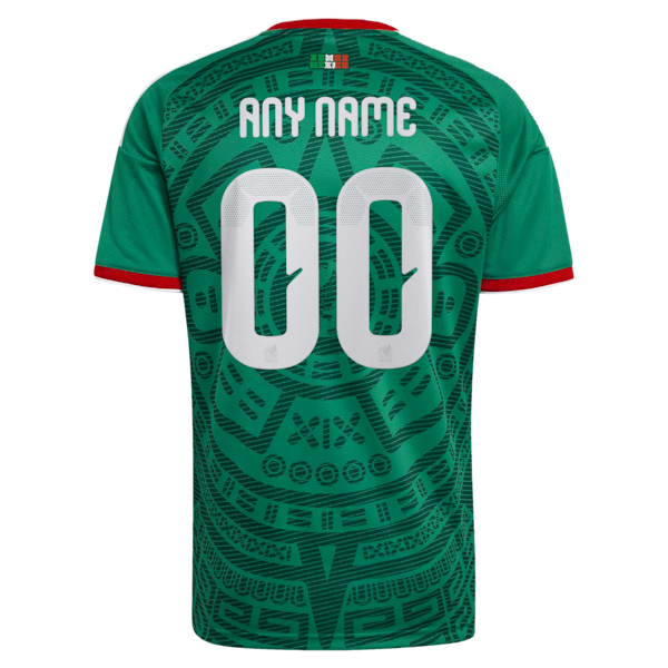 Mexico National Team adidas 2026 Home Replica Custom Jersey - Green