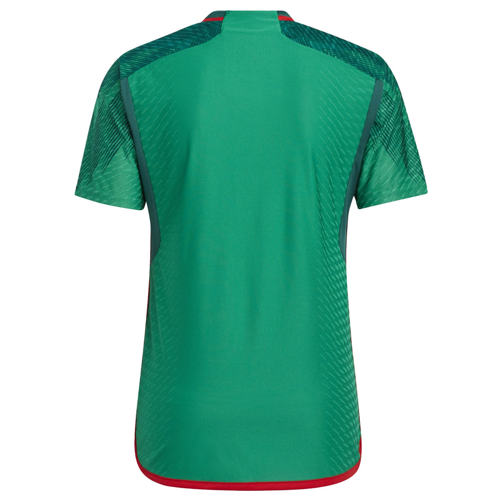 Mexico National Team adidas 2022/23 Home Authentic Blank Jersey - Green