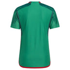 Mexico National Team adidas 2022/23 Home Authentic Blank Jersey - Green