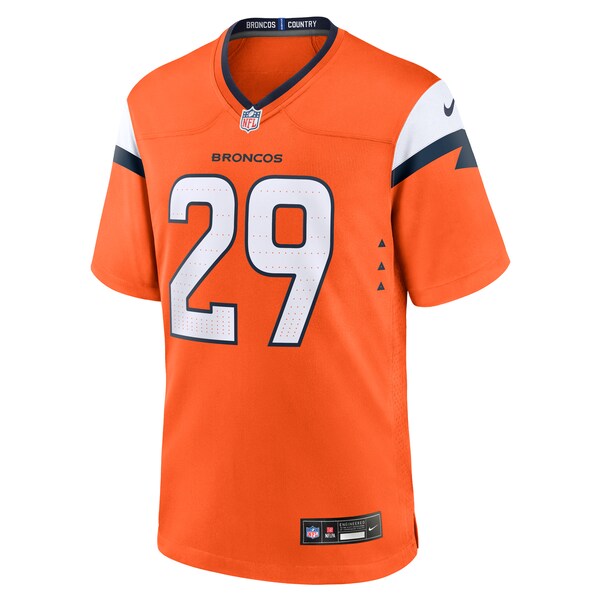 Ja'Quan McMillian Denver Broncos Nike Team Game Jersey -  Orange