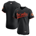 Baltimore Orioles Nike Alternate  Elite Jersey - Black/White/Orange