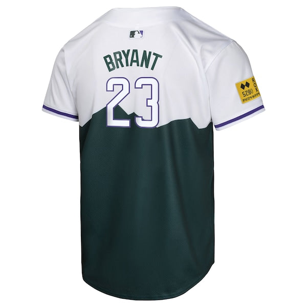 Kris Bryant Colorado Rockies Nike Youth City Connect Limited Player Jersey - Green