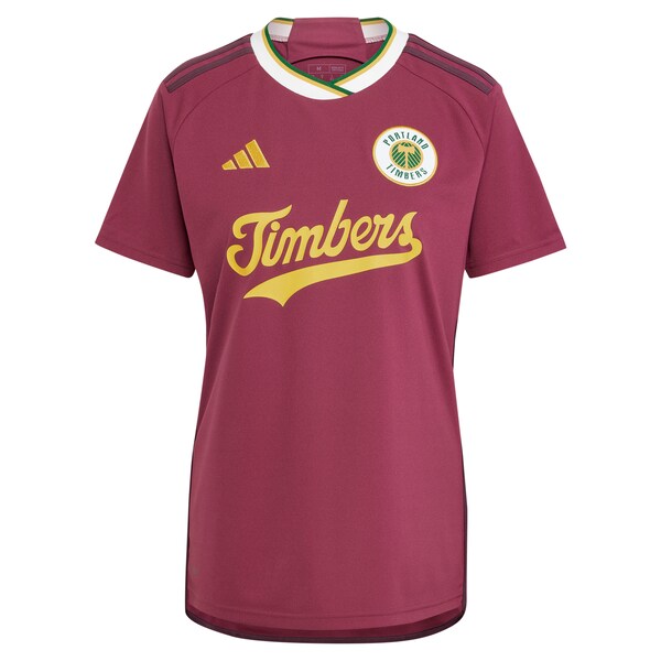 Portland Timbers adidas Women's 2024 Archive Replica Jersey - Red