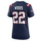 Charles Woods New England Patriots Nike Women's Team Game Jersey -  Navy