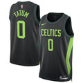 Jayson Tatum Boston Celtics Nike Unisex 2024/25 Swingman Player Jersey - City Edition - Black