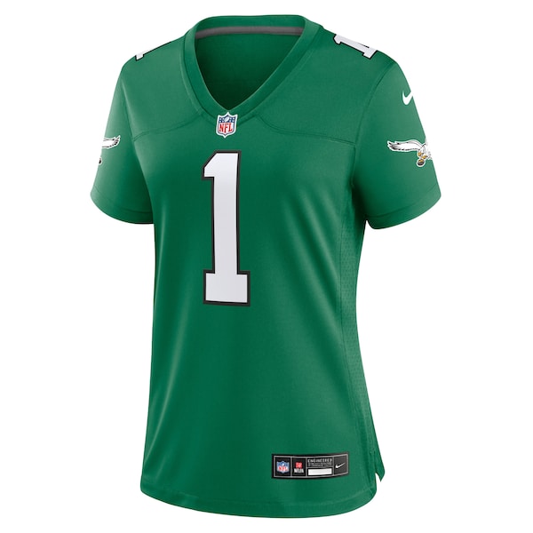 Jalen Hurts Philadelphia Eagles Nike Women's Game Player Jersey - Kelly Green