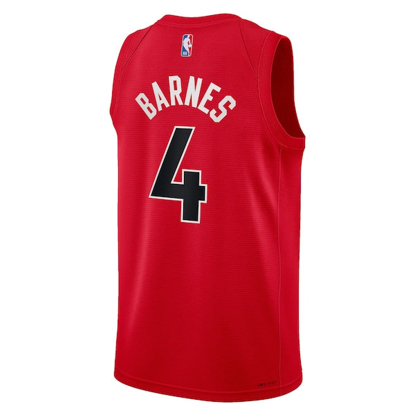Scottie Barnes Toronto Raptors Nike Youth Swingman Jersey - Icon Edition - Red/White