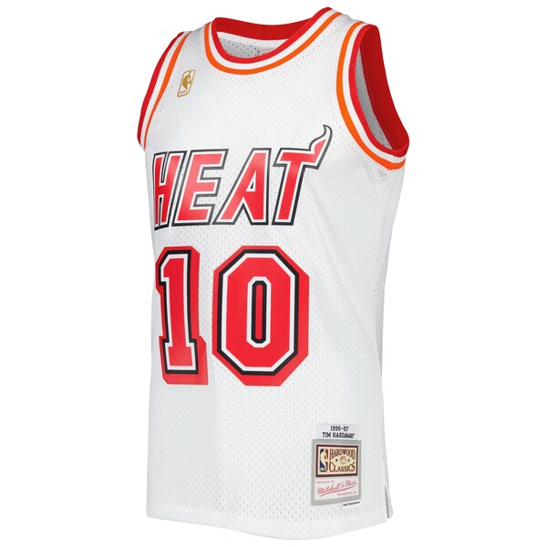Tim Hardaway Miami Heat  Hardwood Classics Swingman Jersey - White