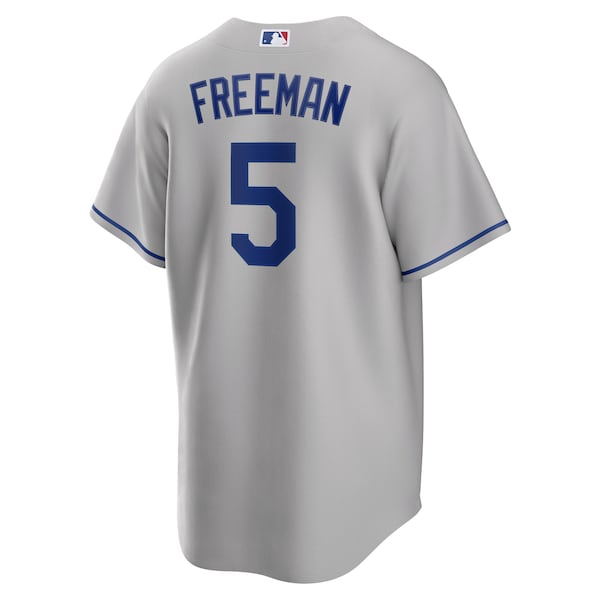 Freddie Freeman Los Angeles Dodgers Nike Road Replica Player Jersey - Gray/Royal/White