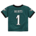 Jalen Hurts Philadelphia Eagles Nike Toddler Game Jersey - Green/Kelly Green