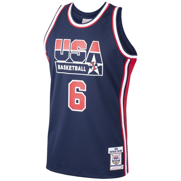 Patrick Ewing USA Basketball 1992 Dream Team Authentic Jersey - Navy
