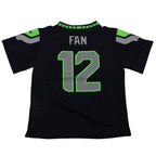 12th Fan Seattle Seahawks Nike Toddler Game Jersey - Navy