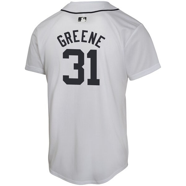 Riley Greene Detroit Tigers Nike Youth Home Game Player Jersey - White